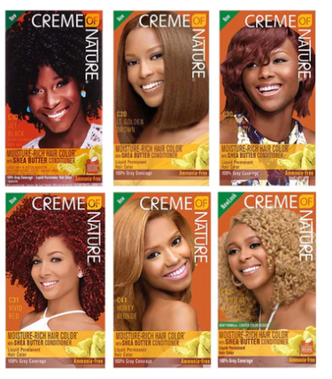 CREME OF NATURE Moisture Rich Hair Color Liquid - Sareya Beauty - Calgary hair store, Beauty Supply